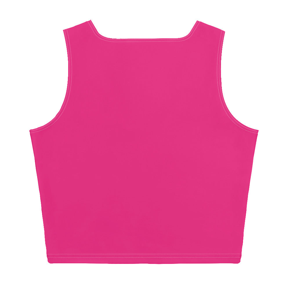 Raspberry crop top