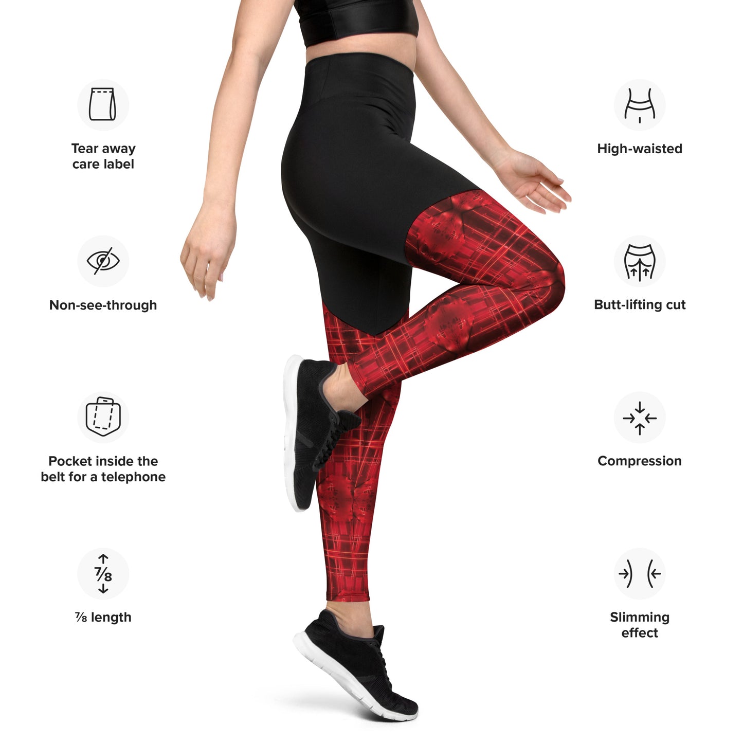 Red Lights leggings